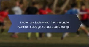 Dostonbek Tashkentov: Internationale Auftritte, Beiträge, Schlüsselaufführungen