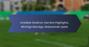Umidbek Shokirov: Karriere-Highlights, Wichtige Beiträge, Bedeutende Spiele
